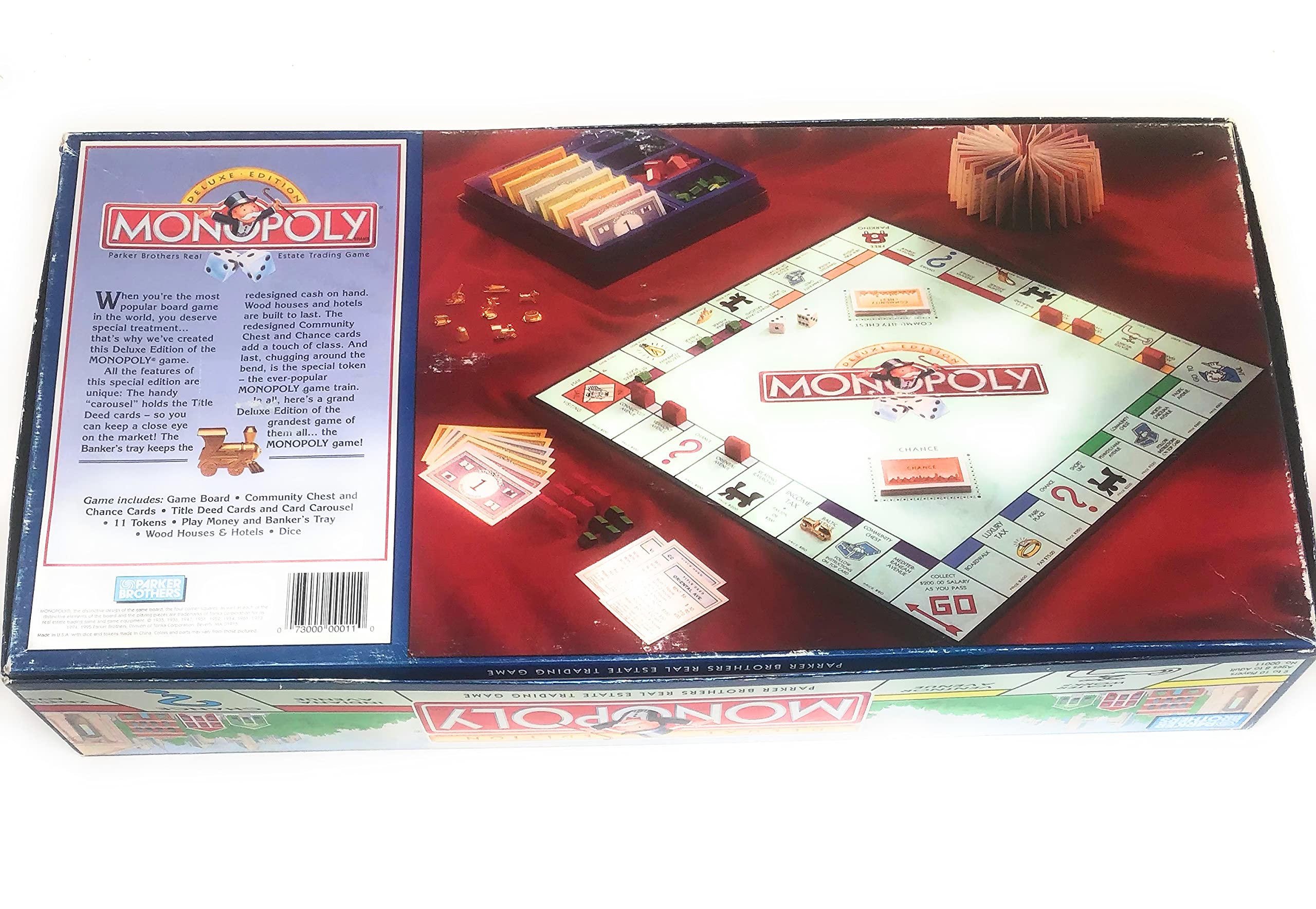 Monopoly Deluxe Edition, rare long box version from 1995 : Amazon